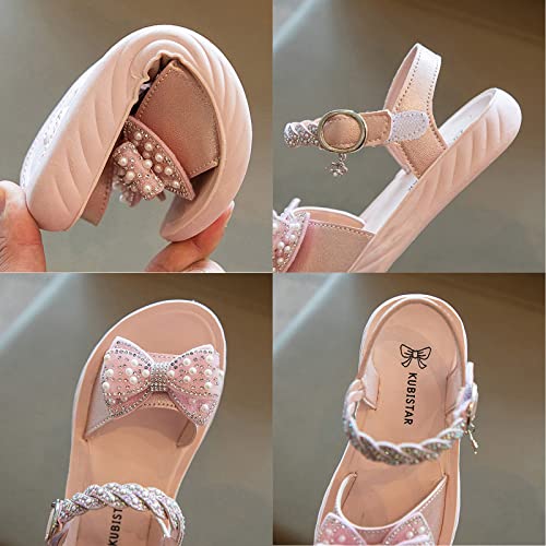 Children Shoes Summer With Diamond Sandals Fashion Little Girls Soft Soles Children Leather Sandals for Girls3