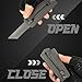 UTOTU Mini Pocket Knife, Folding Knife with Belt Clip, 2.36″ SKD-11 Steel Blade Pocket Knife Multitool, Camping Knives EDC Pocket Knives for Outdoor