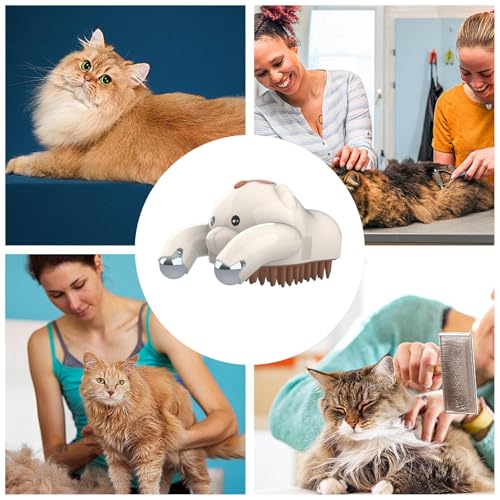 Cepillo de vapor para gatos ideal para sesiones de baño y spa en interiores 5