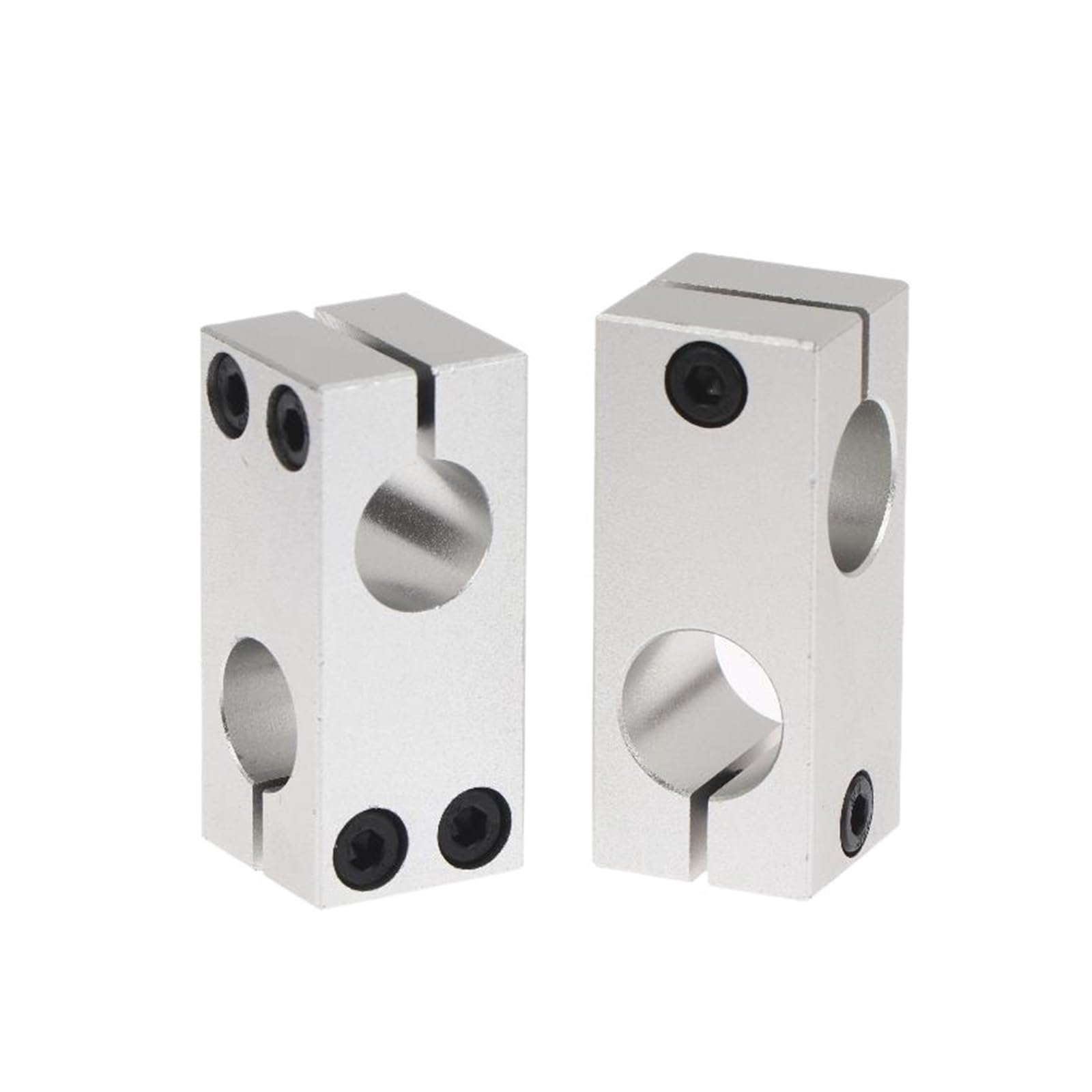 Weldric A Vertical Fixed Diameter Fastening 1Pcs Luminum Pillar Fixing Clip Cross Connector Optical Xis Pipe Clamp Bracket Diy Ccessories(A)