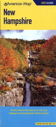 American Map New Hampshire State Slicker