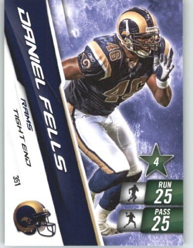 2010 Panini Adrenalyn XL #351 Daniel Fells RC - St. Louis Rams (RC - Rookie Card) Case