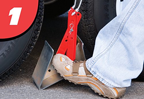 Fastway Onestep Wheel Chock For Tandem Axle Trailers And Rvs-16 Inches To 24 Inches Long-Qty 1 #TOP3