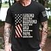 NAZENTI Personalized Legend Husband Dad Grandpa Shirt, Custom Family Name Shirt, July 4th Dad Shirt, Dad America Shirt, Fathers Day Legend Tshirt, Gift for Father's Day