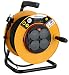 Produktbild Electraline 49039, Kabeltrommel Professional, H05VV-F 3G2.5 50 mt Kabel/Kabelrolle mit 4 Schuko-Steckdosen, IP40, Gelb