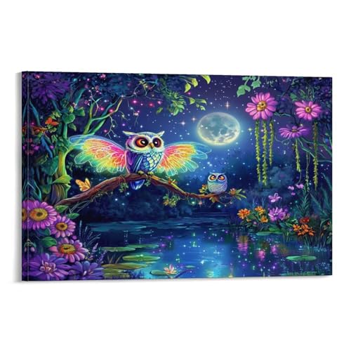 Peintures sur toile pour habiller un mur vide decoration 30x45cm