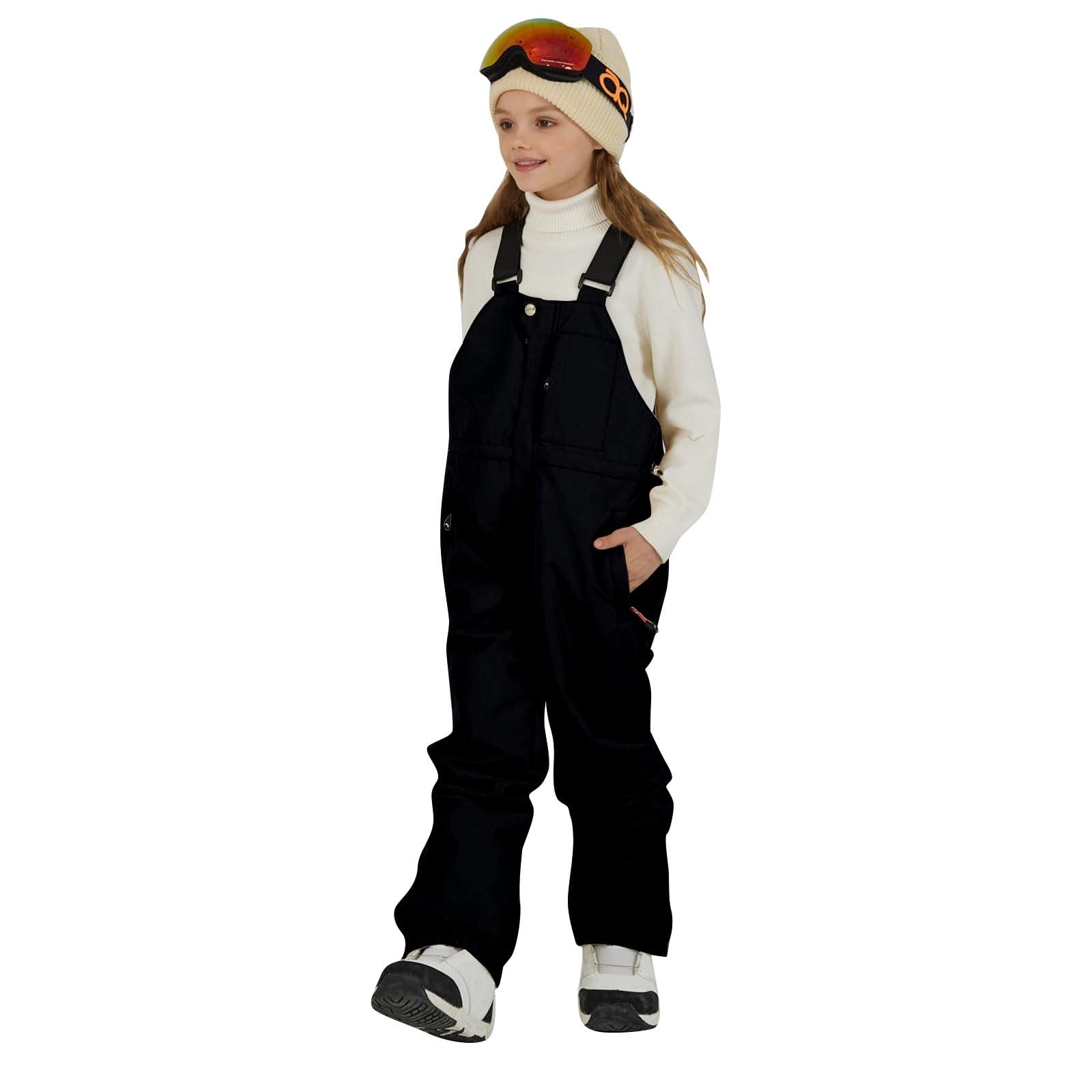 Generisch Skihose Jungen: Schneehose Kinder Wasserdicht Skianzug Große Größen Schneeanzug Thermo Winterhose Lang Skitourenhose Schneeoverall