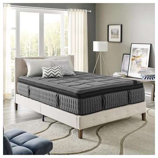 Savile Row No. 1 Premium Innerspring and Memory Foam Hybrid Euro Top 14.5 Inch Luxury Mattress, King