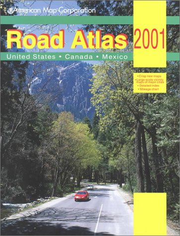 Road Atlas 2001: United States, Canada, Mexico 0841692998 Book Cover
