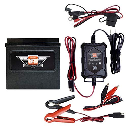 Amazon | ハーレー対応 充電器＋バイク用AGMバッテリー 65948-00S