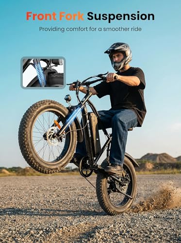 Image of isinwheel M10 Pro Electric Bike for Adults 22 mph 1000W Peak Motor, Dual Crown Fork Mountain Ebike 10.4 Ah Battery 35+ Miles Range, 7 Speed, 20 x 4.0 Fat Tire Adults Electric Bicycles