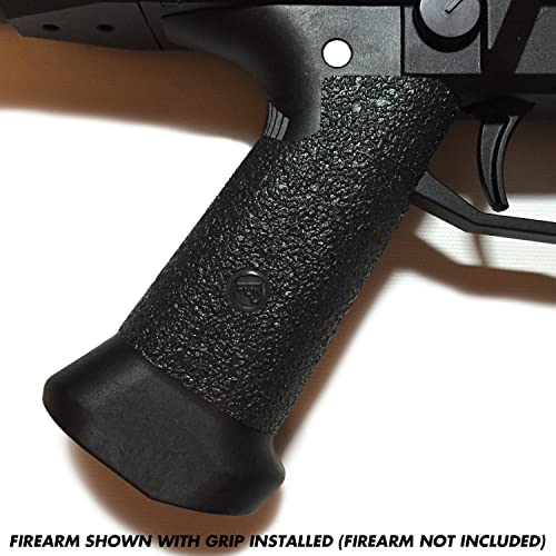 GripOn Textured Rubber Full Grip Wrap for CZ Scorpion EVO (Black)