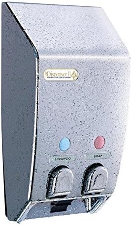 Better Living Classic Double Shower soap & Shampoo Dispenser Chrome