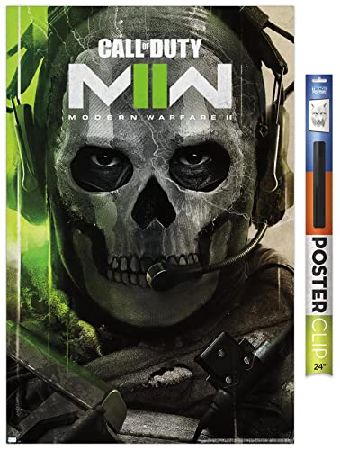 Trends International Call of Duty: Modern Warfare 2 - Key Art Wall Poster, 34L x 22.4W, Poster & Clip Bundle