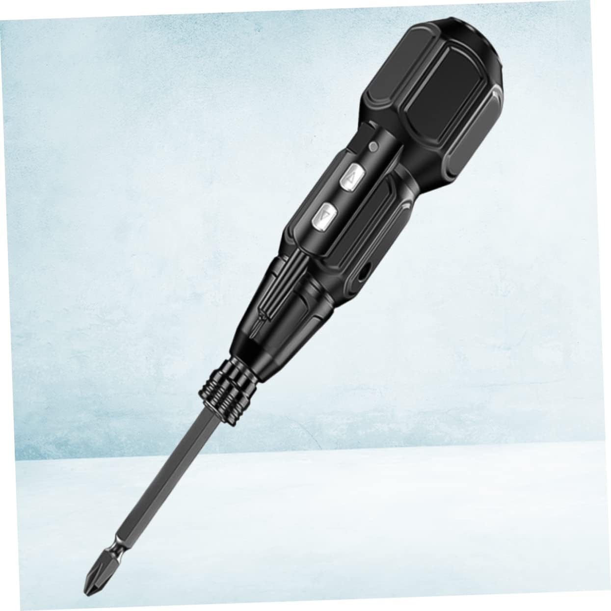Balacoo 1set Rechargeable Screwdriver with Usb Charging Cordless Hand Tool for Projects Includes Driver Bit and Led Light for Home Use