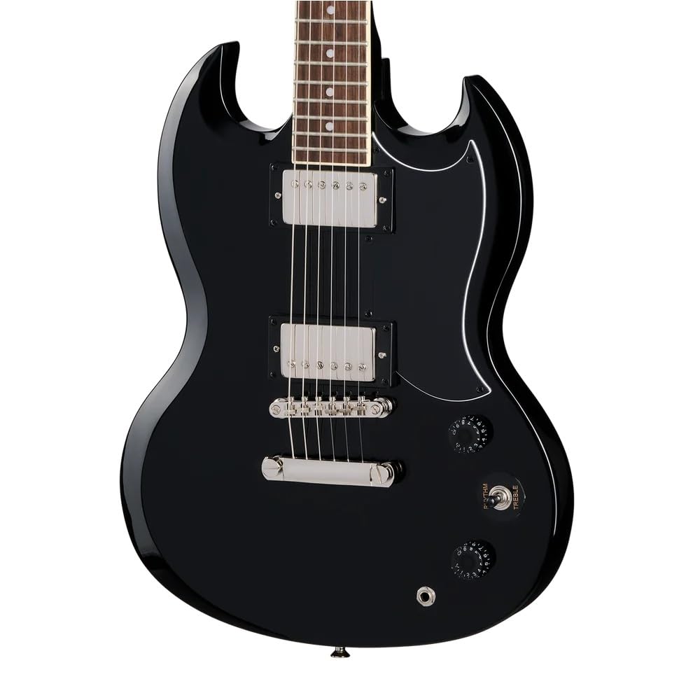 Amazon.com: SG Tribute Electric Guitar, Ebony : Musical Instruments