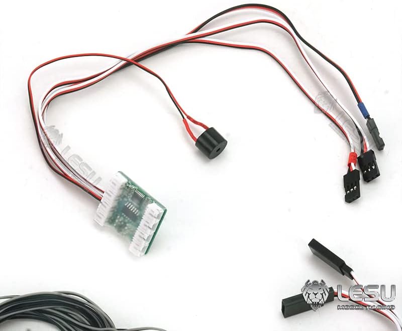 Lesu DIY 3V Led Light Lamp for 1/14 Rc Tractor Dumper Model Articulated Truck