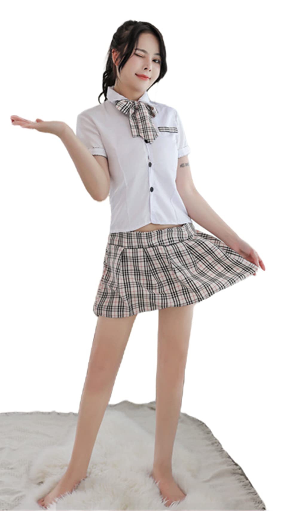 ギャル jk Amazon.co.jp: コスプレ制服 (3点セット)学生服 スクールネクタイ のセット セーラー服 女性衣装 ギャル JK 仕様 スクールシャツ + 制服スカート + スクールネクタイ のセット 女子高生 大人 cosplay 文化祭 学園祭 夏服 半袖 丸襟ブラウス ミニスカート 3色【ワンサイズ ...