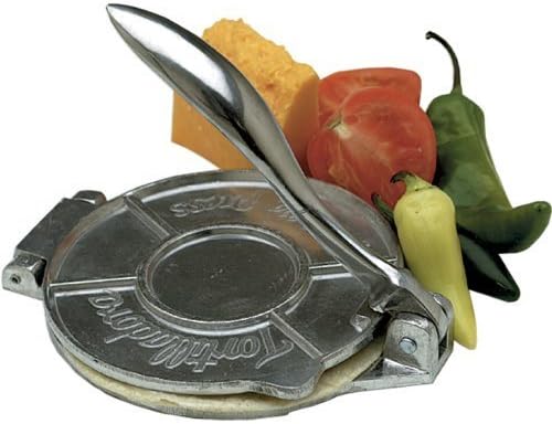 SCI Scandicrafts Cast Aluminum Tortilla Press, 6.5 Inch