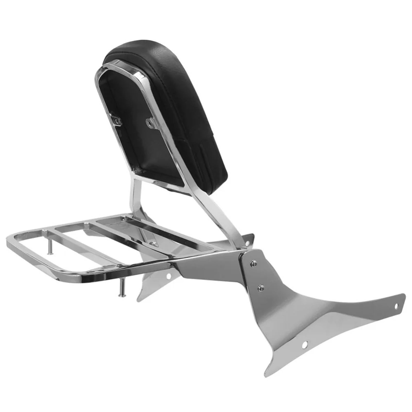 Sissy Bar Amovible Coussinet de Dossier Porte-Bagages arrière pour Moto, Compatible avec Suzuki Volusia VL800 Boulevard M50 C50 2005-2011