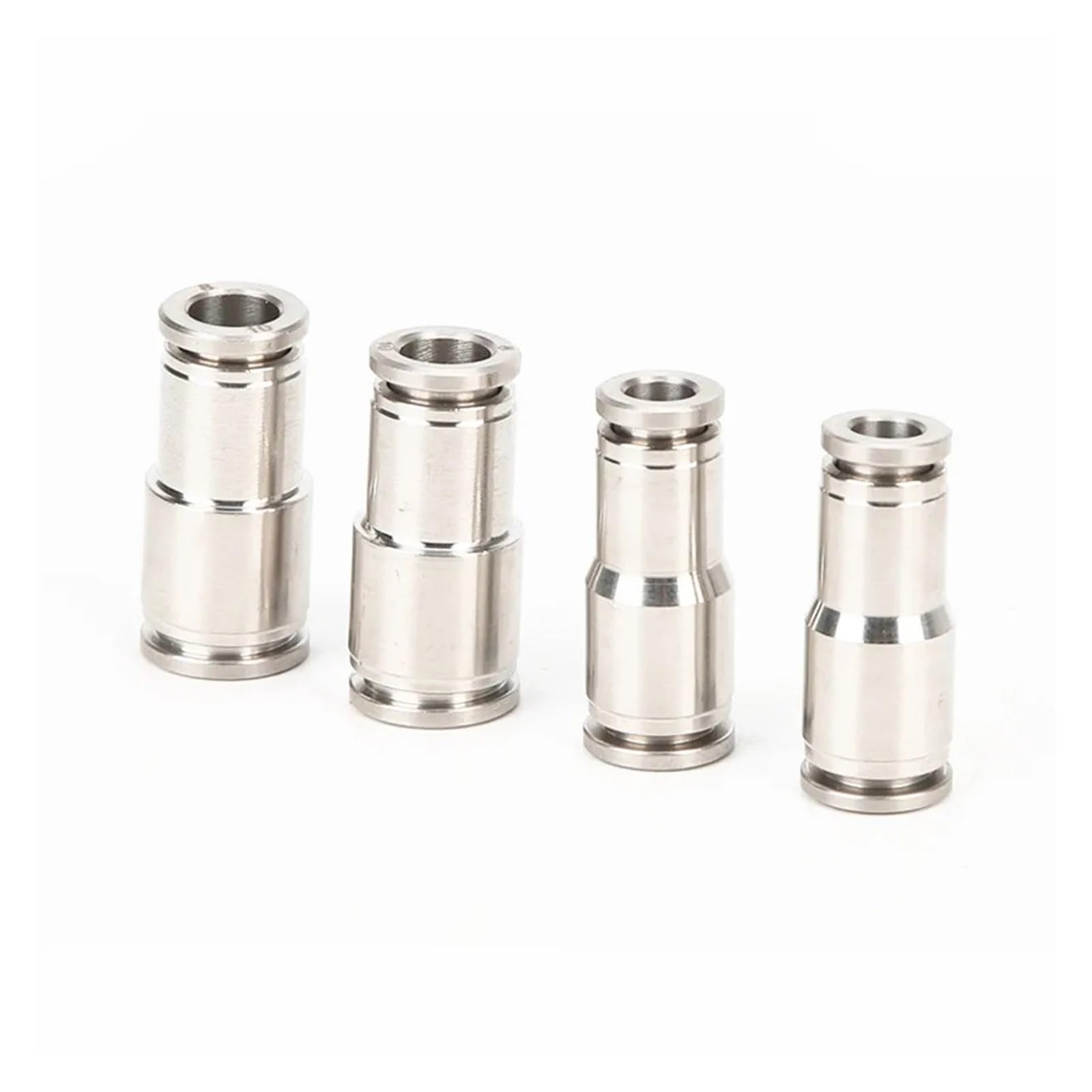 304 Stainless Steel Tube Pneumatic Reducer Union Quick Straight Connector