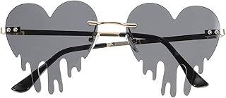 Lágrimas Óculos Engraçados Óculos Sem Aro Óculos De Sol Polarizados Óculos De Baile Óculos De Sol Da Moda Para Mulheres Óculos De Sol Coração Despedida De Solteira Óculos De Sol
