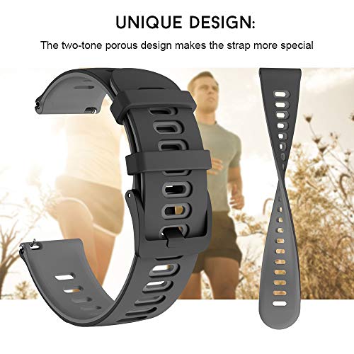 Correa de silicona 20mm para Vivoactive y Forerunner miniatura 5