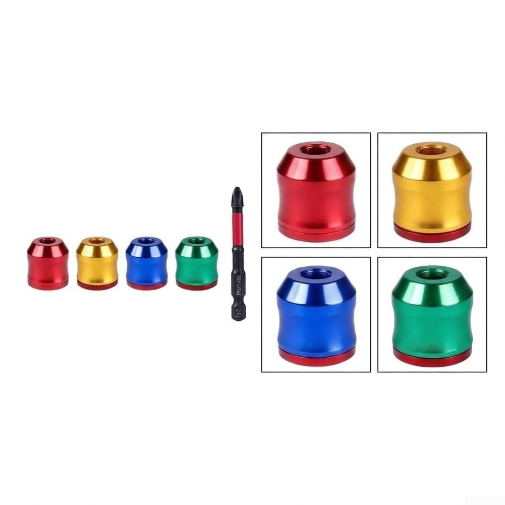 5pcs Anillo Magnético para Tornillos, Aleación 5pcs Anillo Magnético