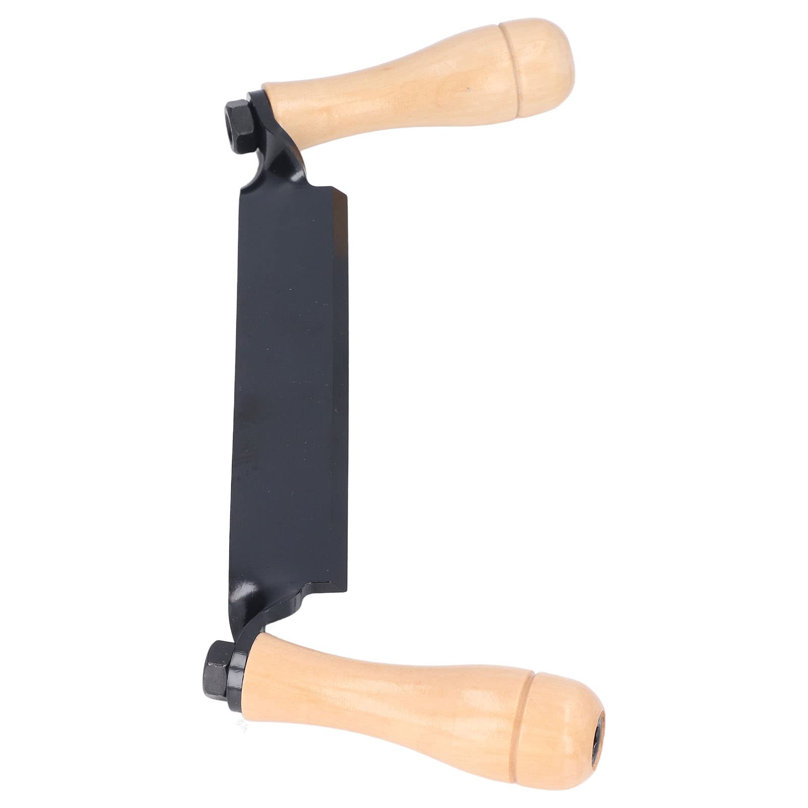 Cuchillo recto, herramienta de carpintería, mango de madera de acero de tungsteno para poste de valla de madera (10 pulgadas)