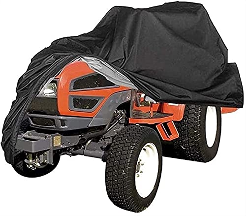 WYRMB 芝刈り機カバー トラクターカバー 210D オックスフォード 防水 高耐久 耐性 収納袋付き アウトドア ガーデニング用品 ユニバーサル (ブラック183 x 137 x 11 (ブラック170*,ブラック170*61*117cm)