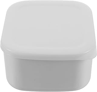 IMIKEYA Sliced Cheese Storage Container, Cheese Slice Holder Cheese Slice Storage Box with Flip Lid Sliced Cheese Saver Keeper for Refrigerator Food Vegetable 700ml