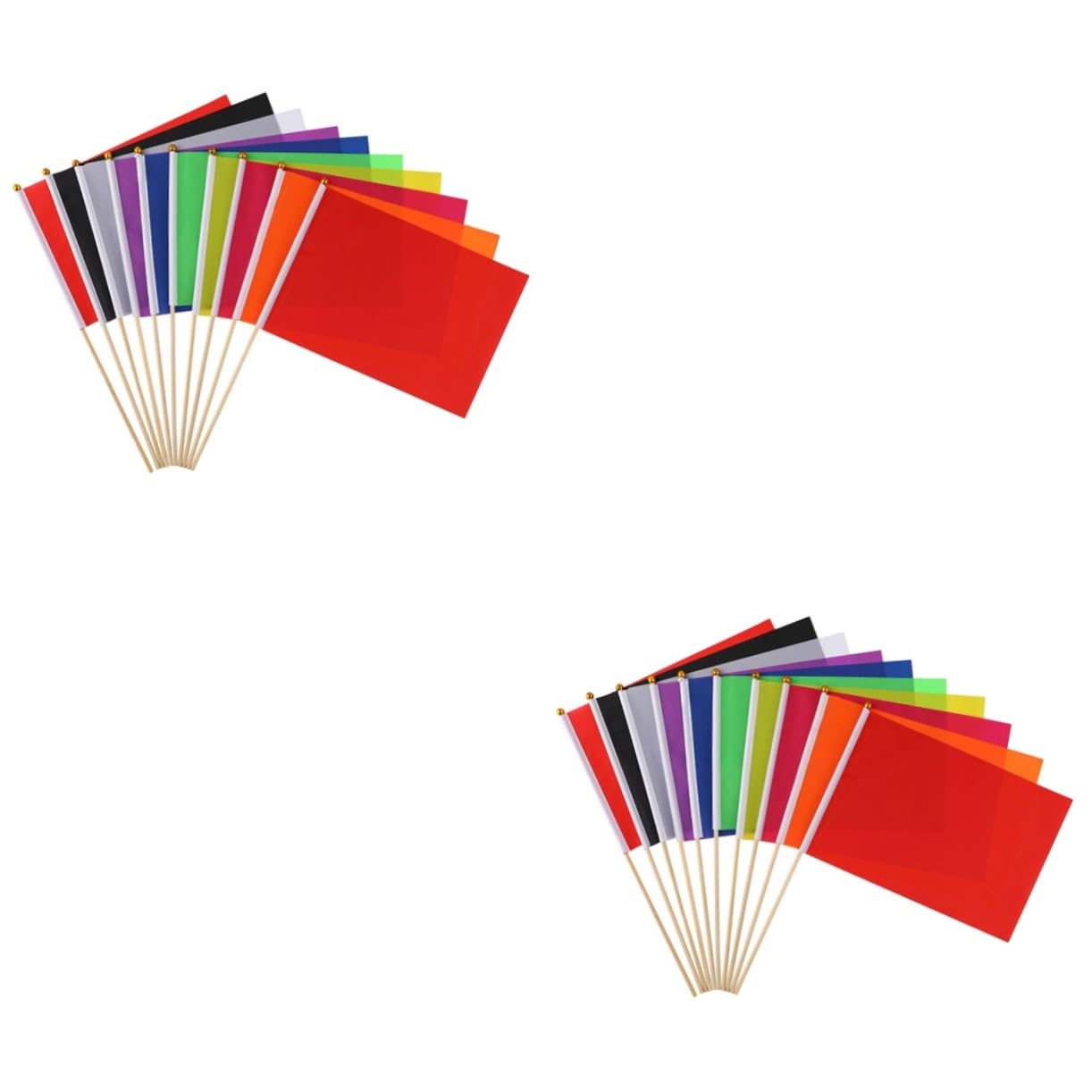 Drapeaux de jardin vert YARNOW pour repérer le système d'arrosage de pelouse