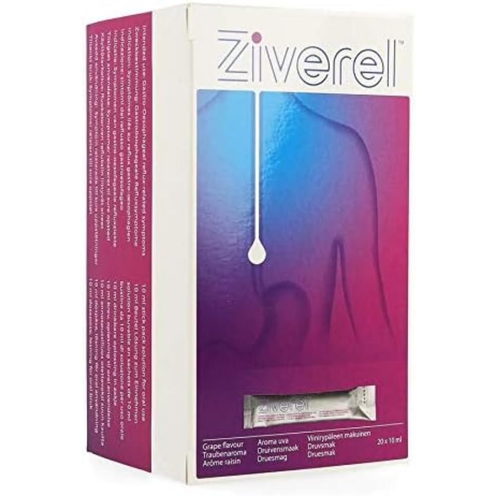 ZIVEREL SOLUCION Oral 20 Sachets 10 ml