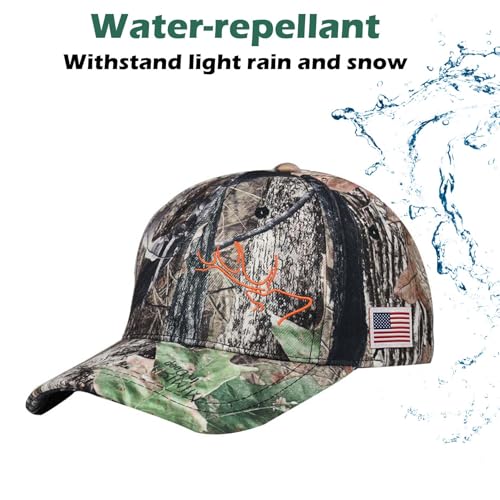EDTREK Elite Youth High Performance Hunting Hat - Boys Girls Kids Camo Hat and Blaze Orange Baseball Cap4