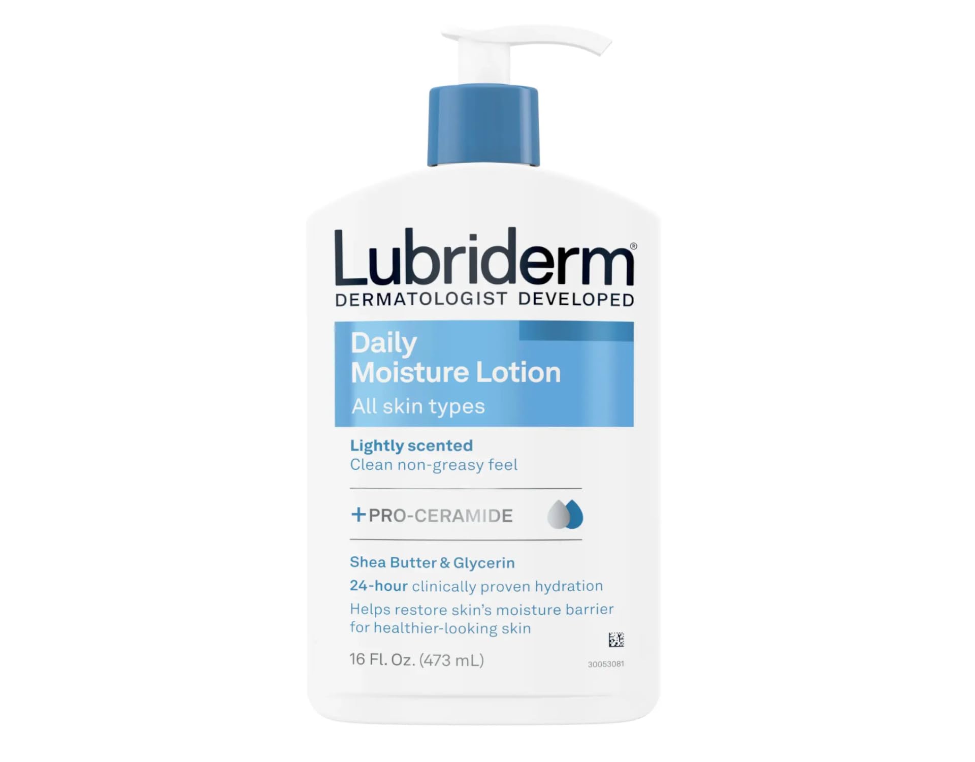 Lubriderm Daily Moisture Lotion Lightly Scented 16 Ounce