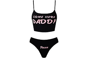 Enticing and Sultry: Daddy Please Women's Lingerie