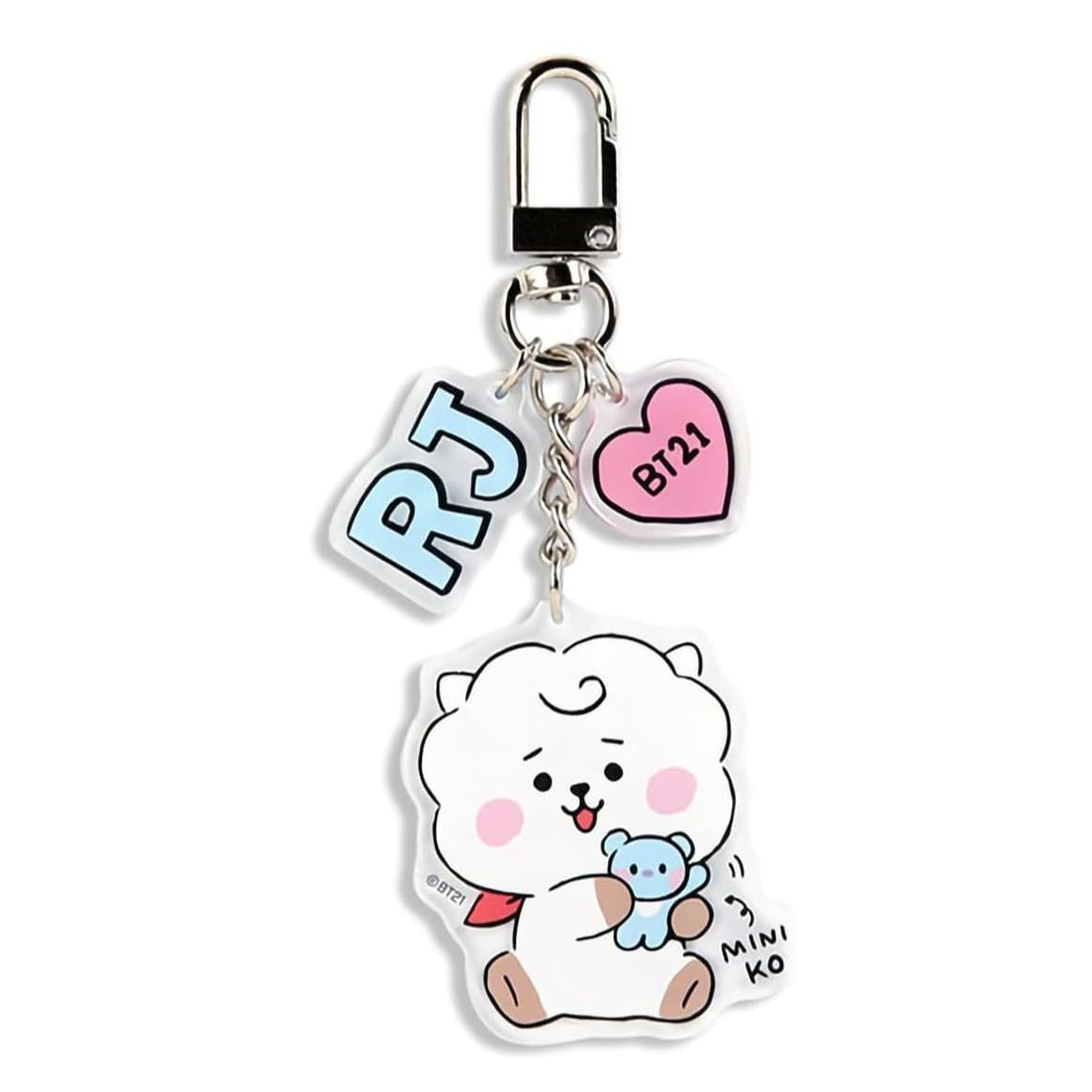 Careflection BTS Baby BT21 Cute Keychains for Korean Kpop Fandom for Girls and Boys