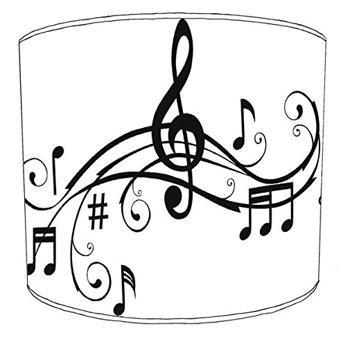 Vintage Sheet Music Lampshade for A Ceiling Light in 3 Sizes - Free Personalisation