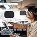 Miniature Static Cling Car Window Shades, Removable Tint for Car Windows Covers Blocks Sun Glare Patch Sun Screen Car Sun Shade for Side Window Baby, Driver Window Sun Shade, Glare Visor 2 Pack