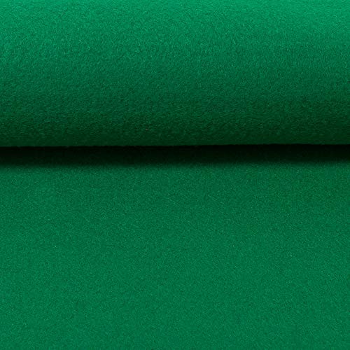 Hochwertiger Bastel-Filz 5 mm stark 670g/qm- Taschenfilz - 45 cm breit Meterware (Blattgrün) Cover