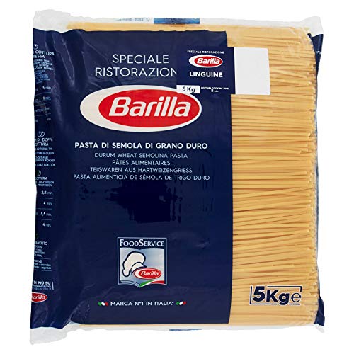 Barilla Pasta N13 Linguine 5 Kg, Bavette, 5000