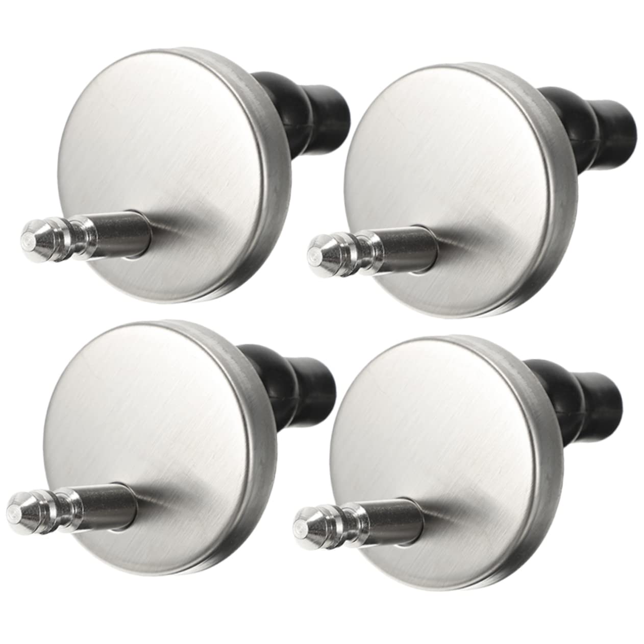 Bulloni e Dadi di Fissaggio in Acciaio Inox per Sedile Wc, Raccordi a Sgancio Rapido per Fissaggi Cerniere, Accessori Bagno per Montaggio e Riparazione, Set 4 Pezzi (2 Set