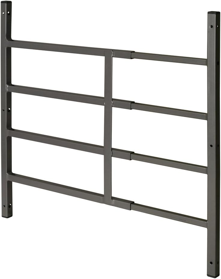 Defender Security SEGAL S 4762 Fixed Window Guard, 14-Inch - 22-Inch x 2-Inch, 4-Bar, Adjustable Width, Non-Egress, Painted Bronze, Pack of 1