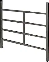 Prime-Line S 4762 Grade de janela fixa de 4 barras de aço carbono para segurança doméstica e segurança infantil, 48 cm a 69 cm, bronze (1 conjunto)