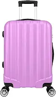 Mala de Bordo ABS 4 Rodas Adventure Fortt Rosa - MAB01-RA