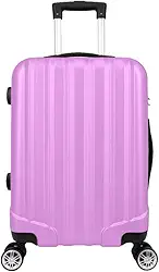 Mala de Bordo ABS 4 Rodas Adventure Fortt Rosa - MAB01-RA