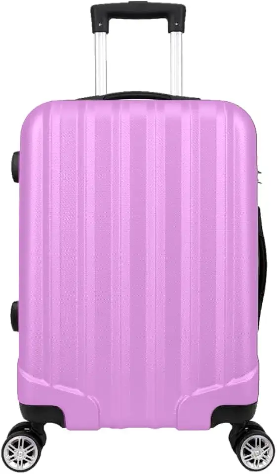 Mala de Bordo ABS 4 Rodas Adventure Fortt Rosa - MAB01-RA