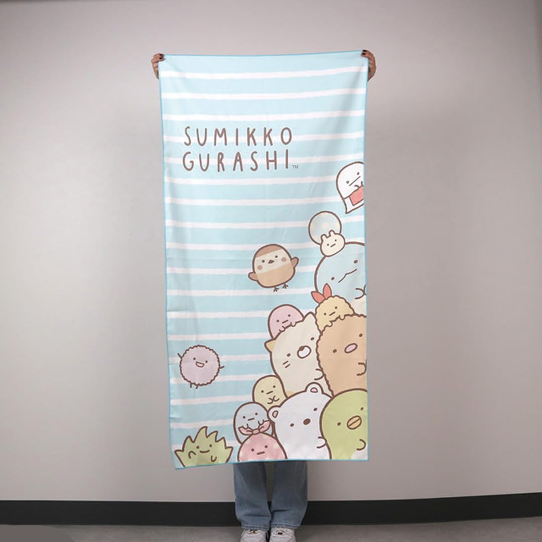 Amazon｜2024年 丸眞 速乾タオル すみっコぐらし 速乾 吸水 タオル