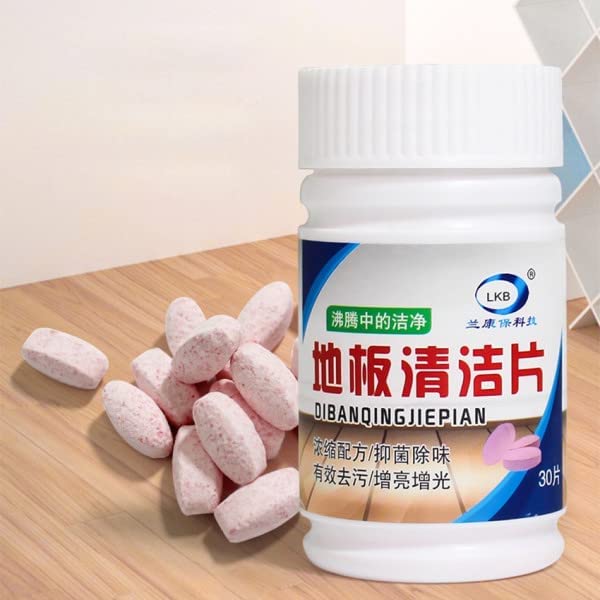 Floor Cleaning Tablets - Eco-Friendly, Effervescent Cleaning Tablets for Efficient, Streak-Free Floor Cleaning - Safe for All Surfaces, Easy to Use Pack Of 3-image-44