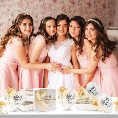 50 imanes decorativos de resina para bodas miniatura 7